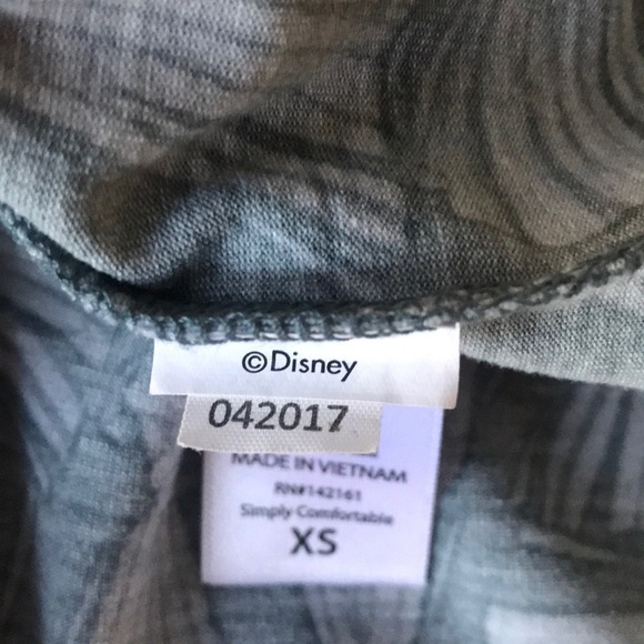 LuLaRoe Raglan Sleeves Disney‎ Princess Aurora Print Randy Top - Picture 7 of 9
